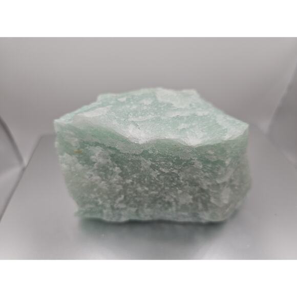Green Aventurine rough chunk Brazil 2.61lb - Picture 3 of 12